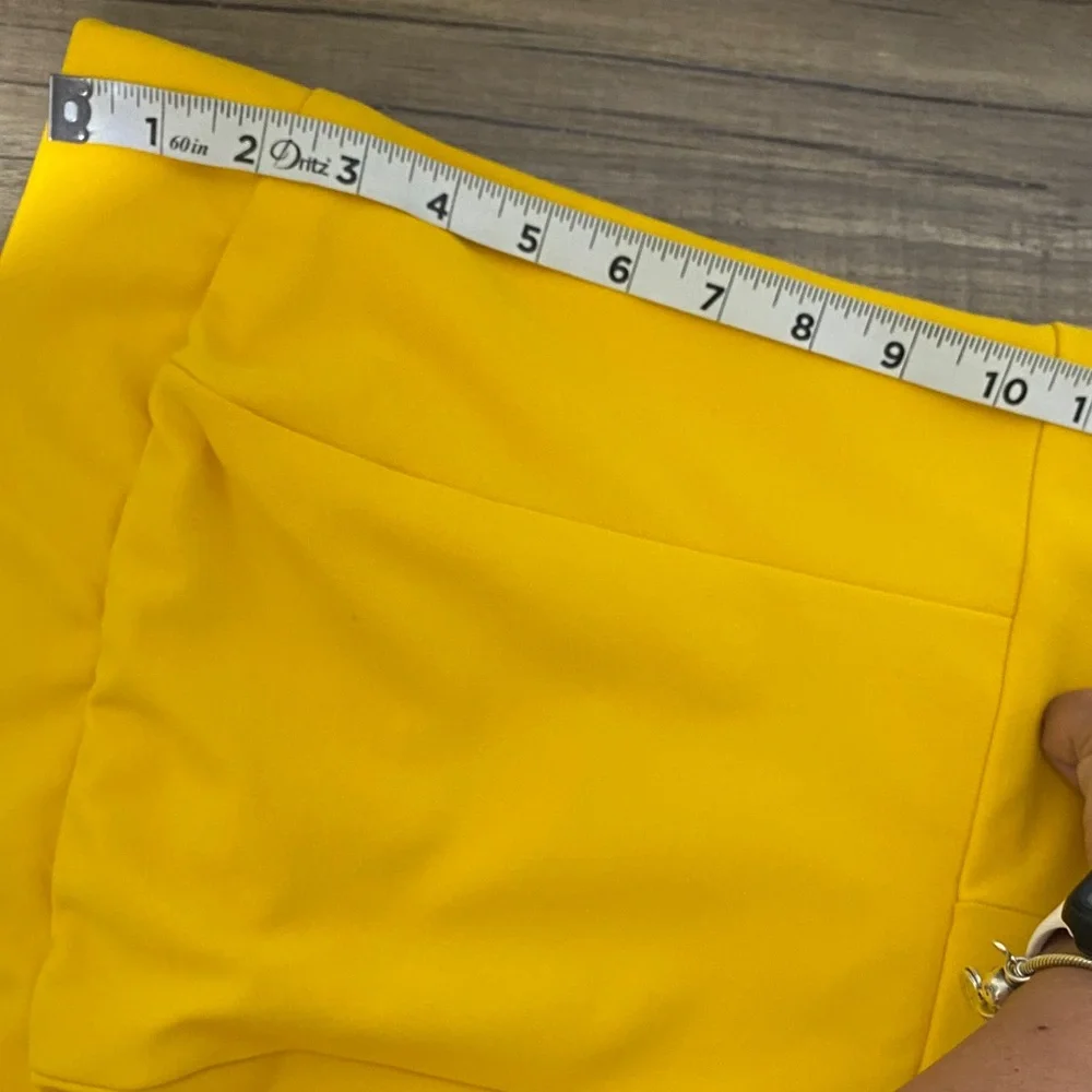 Forever 21 Yellow Strapless Romper - Picture 6 of 11